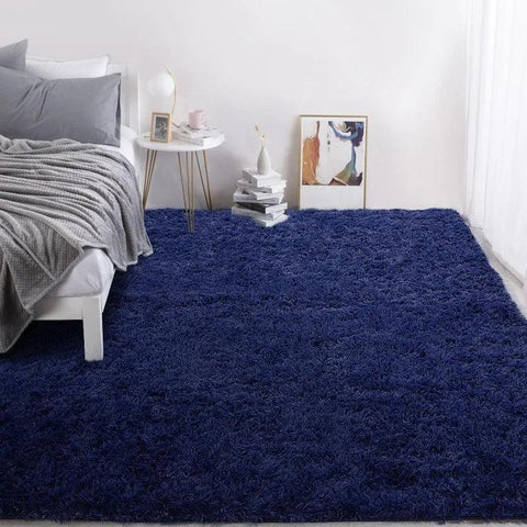 Shaggy Area Rug 9x12 Feet, Ultra Fuzzy Large Plush Faux Fur Carpet for Living Room Bedroom, Non-Skid Fuzzy Rug