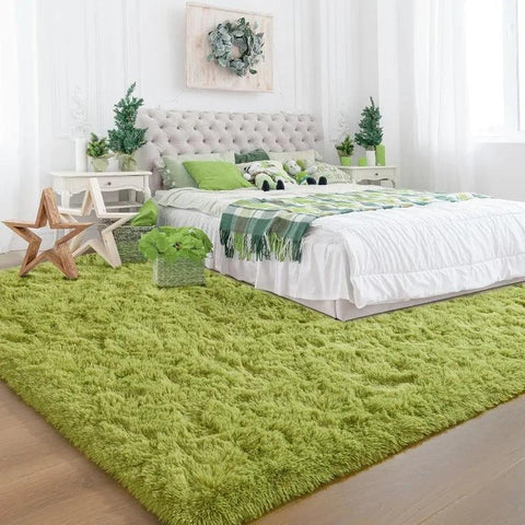 Large Area Rugs for Living Room Bedroom, Fluffy Kids Room Plush Shaggy Nursery Rug Furry Throw Carpets for Boys Girls