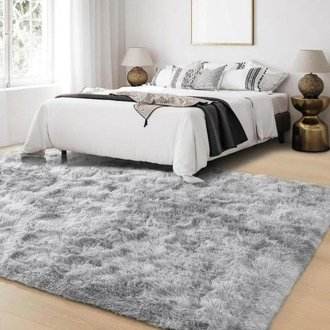 Large Area Rugs for Living Room Bedroom, Fluffy Kids Room Plush Shaggy Nursery Rug Furry Throw Carpets for Boys Girls