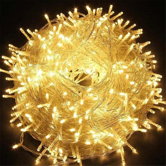 110 /220 V Outdoor 10M 100LED String Lights Garland  Waterproof Fairy Light Christmas Wedding Party Holiday Gardening Decoration