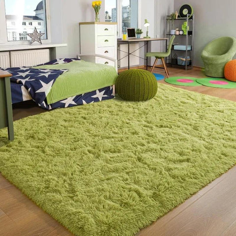 Large Area Rugs for Living Room Bedroom, Fluffy Kids Room Plush Shaggy Nursery Rug Furry Throw Carpets for Boys Girls