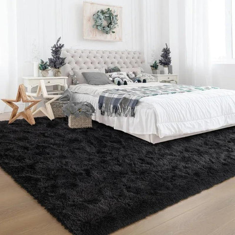 Large Area Rugs for Living Room Bedroom, Fluffy Kids Room Plush Shaggy Nursery Rug Furry Throw Carpets for Boys Girls