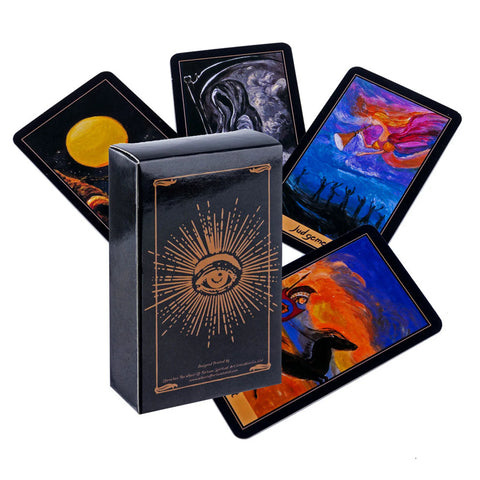 The Wheel of Fortune Tarot Card Oracle Card Entertainment Party Board Game Tarot Deck Mysterious Divination