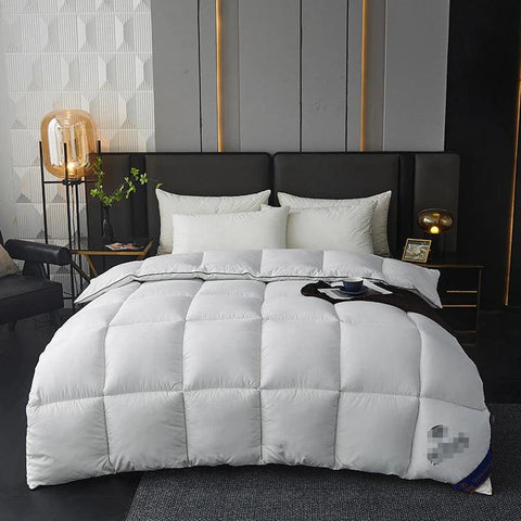 Hotel Duvet 95 White Goose Down Quilt Summer Cool Duvet Insert Airable Cover Spring and Autumn Quilt Winter Quilt