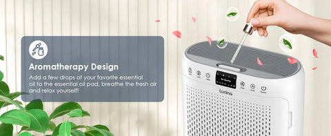 Air Purifiers for Home Large Room up to 1740sq.ft,Air Filter with PM 2.5 Display Air Quality Sensors