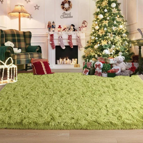 Large Area Rugs for Living Room Bedroom, Fluffy Kids Room Plush Shaggy Nursery Rug Furry Throw Carpets for Boys Girls