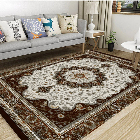 Retro Ethnic Carpets for Living Room Large Area Rugs Home Decor Hallway Boho Carpet Moroccan Bedroom Beside Floor Mat Luxury