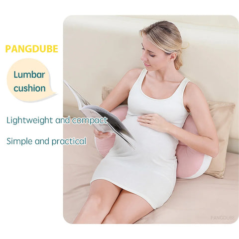 PANGDUBE Pregnancy Waist Support Pillow for Pregnant Women Sleeping Body Pillow Care for Pregnancy Cushion Adjustable Length