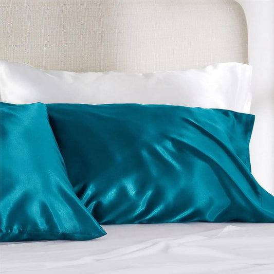 Satin Pillowcase for Hair and Skin - Silky Pillowcase with Envelope Closure, Similar to Silk Pillow Cases