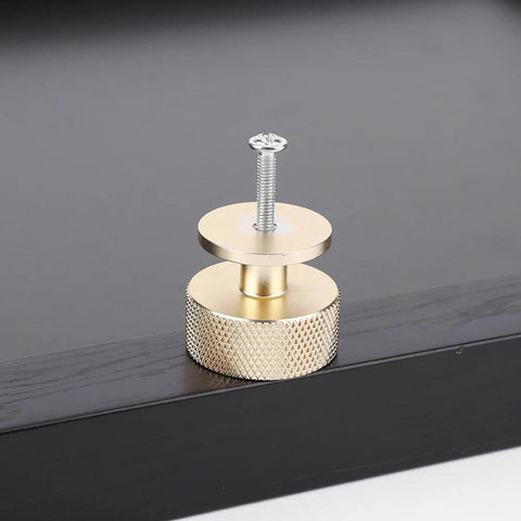 10 PCS Drawer Knobs Single Hole Multiple Furniture Knobs Knurled Cabinet Door Knobs and Handles Drawer Pulls for Drawer Cupboard