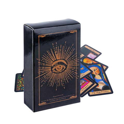 The Wheel of Fortune Tarot Card Oracle Card Entertainment Party Board Game Tarot Deck Mysterious Divination