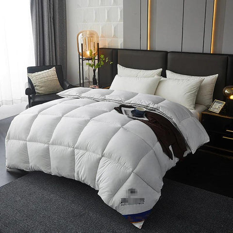 Hotel Duvet 95 White Goose Down Quilt Summer Cool Duvet Insert Airable Cover Spring and Autumn Quilt Winter Quilt