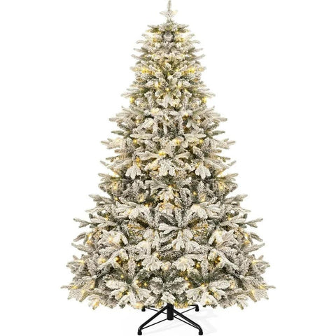 Pre Lit Plush Drooping Pencil Spruce Artificial Christmas Tree, 11FT, Spruce Christmas Tree, 2288 Branch Tips and 700 Lights