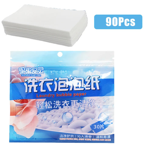 120/90/60/30Pcs Laundry Tablets Cleaning Children's Clothing Laundry Soap Concentrated Washing Powder Detergent Washing Machines