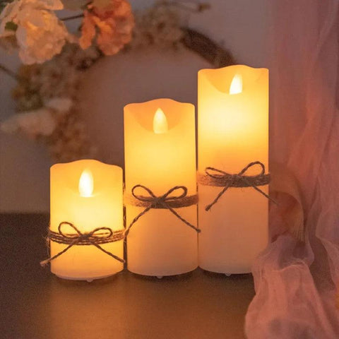 Christmas LED Electric Candle Light Flameless Candle Lamp Votive LED Lamp Birthday Party Wedding Decor