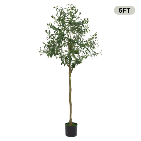 180cm Artificial Olive Tree Ornaments Fake Potted Olive Tree For Modern Home Office Living Room Floor Decor