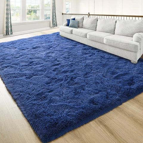 Fluffy Rugs for Bedroom Fuzzy Area Rugs for Living Room Soft Kids Carpet Non Slip Rugs for Hardwood Floors Room Decor