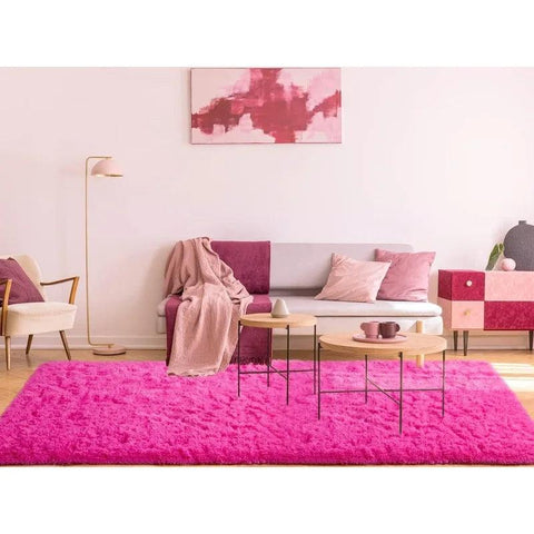 Large Area Rugs for Living Room Bedroom, Fluffy Kids Room Plush Shaggy Nursery Rug Furry Throw Carpets for Boys Girls