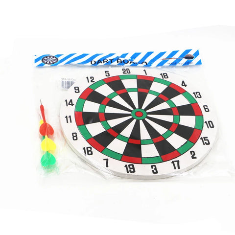 Diameter 29.5 Cm Darts Target With 3 Darts Wall Mounted Two Sides Double-Use Thick Foam Toy Dart Board Game Office Outdoors Game