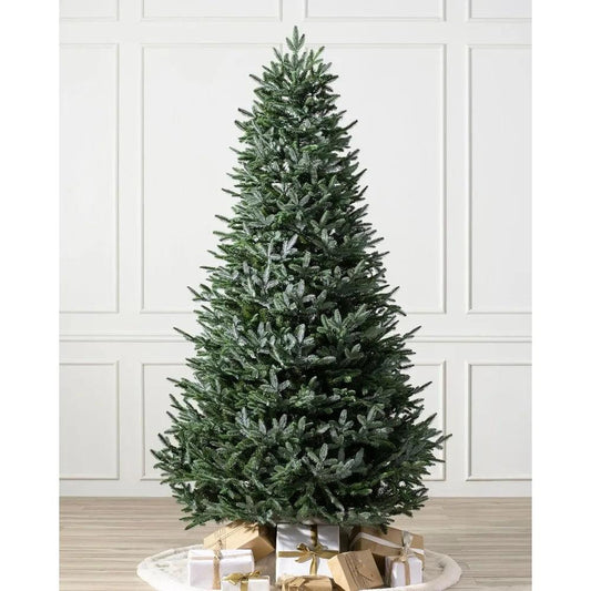 7ft Unlit European Silver Fir Artificial ChristmasTree, Christmas Decorations, Christmas Tree