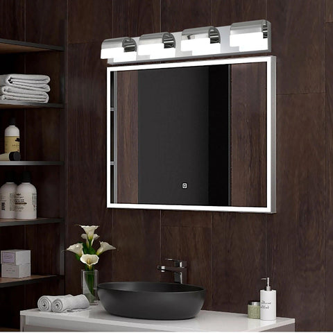 Bathroom Vanity Lighting 3-Light LED Vanity Lights Over Mirror Bath Wall Lighting