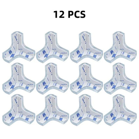 4Pcs/8Pcs/12Pcs Child Baby Safety Silicone Protector Table Corner Edge Protection Cover Children Anticollision Edge & Guards