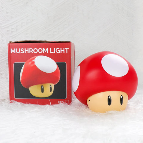 Super Mario LED Question Mark Night Light with Music Anime PeripheralsToad Children Bedroom Bedside Lamp USB Charging Gifts