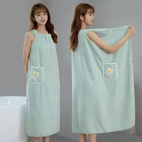 Bath Towels Wearable Towel Girls Womens Wearable Microfiber Beach Towels Bathrooms Towel Bath and Gym Soft Bath Towel