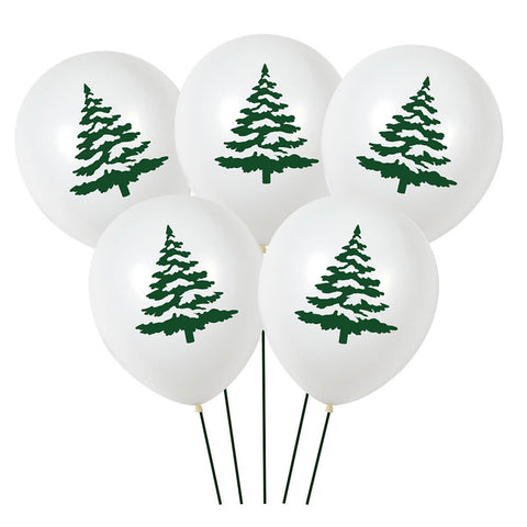 Latex Balloons Christmas Decoration Christmas Tree Santa Printed Balloons New Year Xmas for Home  Deco