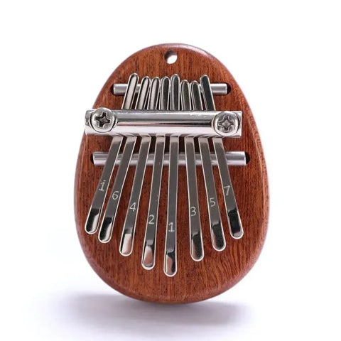 8 Key Mini Wooden Kalimba High Quality Exquisite Finger Thumb Piano Marimba Musical Good Accessory Pendant Gift