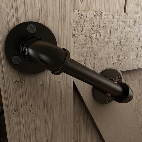 Cabinet Handle Brushed Kitchen Cabinet Door Handle Furniture Drawer Hardware Pull Rod Handle Towel Rack Black