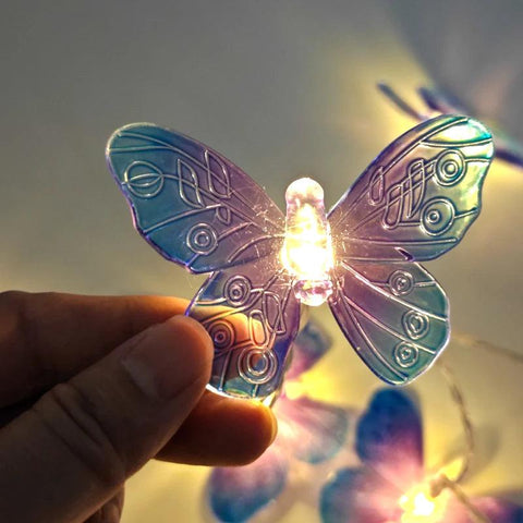 LED Butterfly light string Fairy butterfly led Lights butterfly Decorative Lighting for home Party Wedding decor supplies