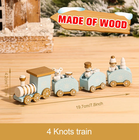 Christmas Train Merry Christmas Decorations For Home 2024 Cristmas Ornament Xmas Navidad Noel Gifts Happy New Year 2025 Gifts