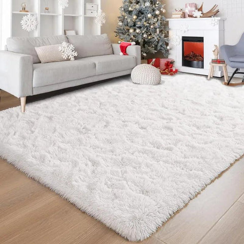 Large Area Rugs for Living Room Bedroom, Fluffy Kids Room Plush Shaggy Nursery Rug Furry Throw Carpets for Boys Girls