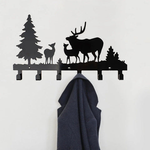 Coat Hook Rack Wall Mounted Hanger Hooks Hat Clothes Hook Organizer For Bathroom Bedroom Hallway Kitchen Accessories