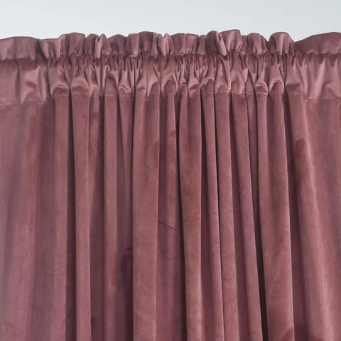 Velvet Curtains 2 Panels Set, Block Light Thermal Insulated Velour Rod Pocket Drapes for Bedroom and Living Room