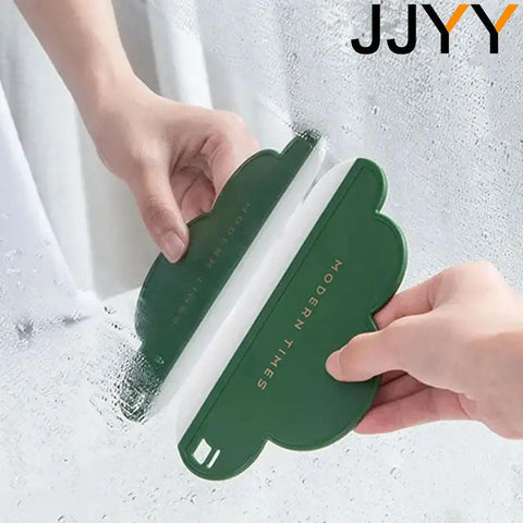 JJYY New Small Wiper Wash Basin Glass Bathroom Countertop Cleaning Brush Plate Mirror Fogging Cleaning Brush