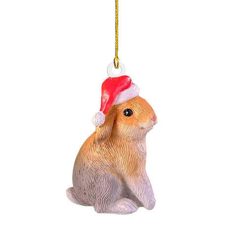 Merry Christmas Animal Acrylic Pendant Christmas Decorations For Home Christmas Ornament Xmas Happy New Year