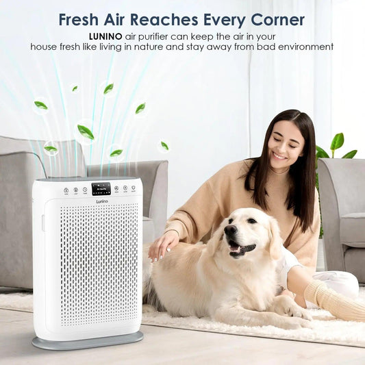 Air Purifiers for Home Large Room up to 1740sq.ft,Air Filter with PM 2.5 Display Air Quality Sensors