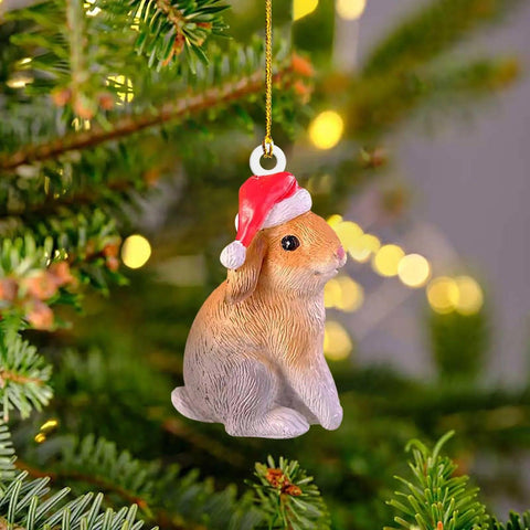 Merry Christmas Animal Acrylic Pendant Christmas Decorations For Home Christmas Ornament Xmas Happy New Year