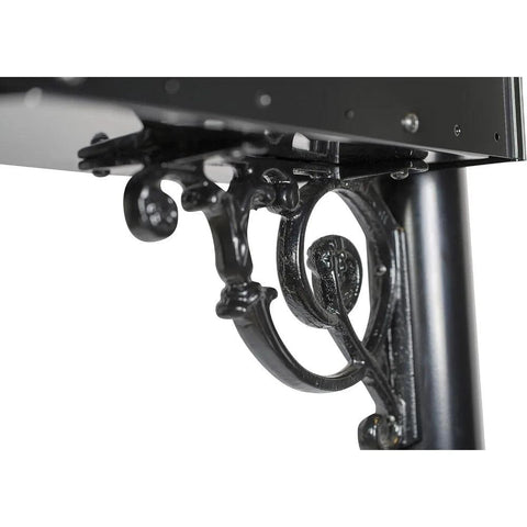 Avenues Mailbox & Post – Black Rust Resistant Metal Mailbox System – Includes Address Plaque, Scroll &Mounting Hardware