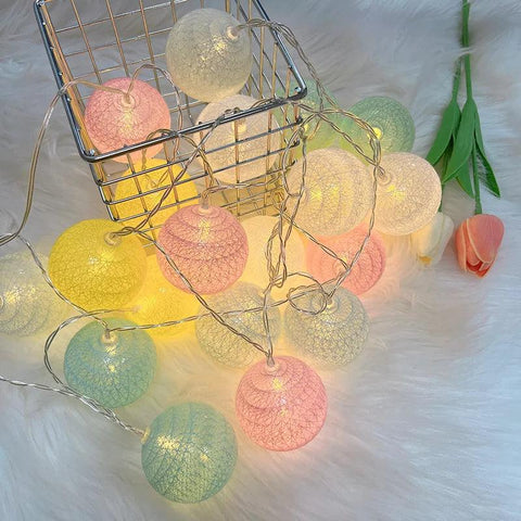 6CM Ball Light String Light For Party Wedding Home Decoration Diameter String Festival String Light