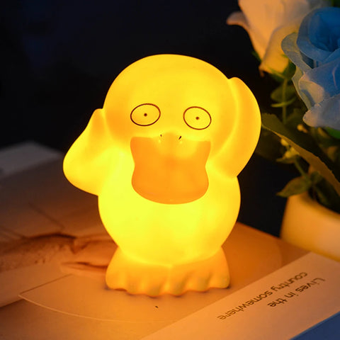 New Pokemon Pikachu Night Light Cute Anime Soft Light Bedroom Bedside LED Light Room Decoration Kawaii Dute Desk Decoration