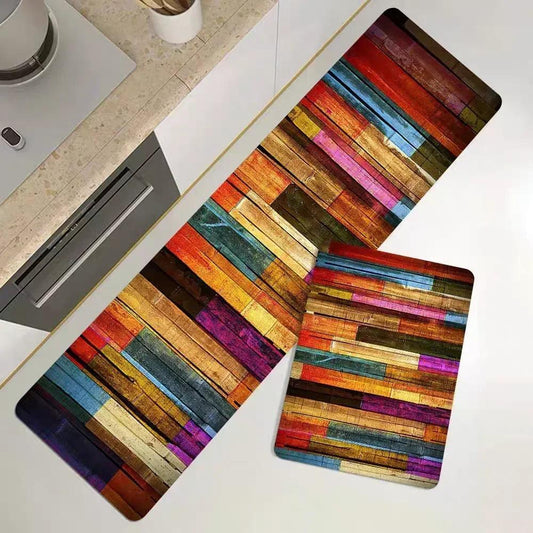 Colorful Doormats 60x180cm Welcome Door Mat For Front Door Non Slip Washable Floor Mat Door Rug Carpet For Bathroom Kitchen