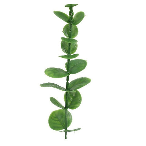 24pcs Artificial Leaves Stems Real Branches For Home Office