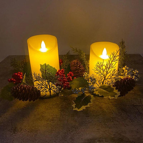 Christmas LED Electric Candle Light Flameless Candle Lamp Votive LED Lamp Birthday Party Wedding Decor