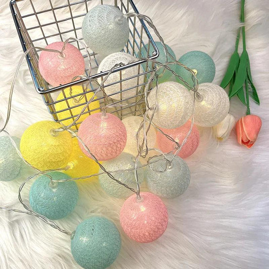 6CM Ball Light String Light For Party Wedding Home Decoration Diameter String Festival String Light