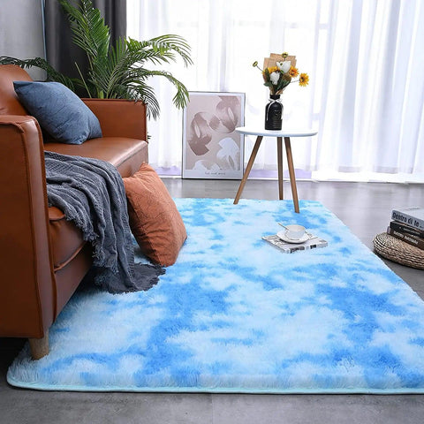 Lochas Thick dense plush carpet for room decor Large Area Rug Fluffy warm winter carpets floor mat for living room Bedroom