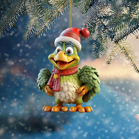 Christmas Decorations Funny Christmas Tree Chicken Ornaments For Holiday Decorations New Year Decoration