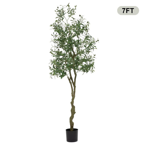 180cm Artificial Olive Tree Ornaments Fake Potted Olive Tree For Modern Home Office Living Room Floor Decor